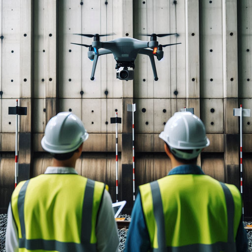 inspection douvrages par drone